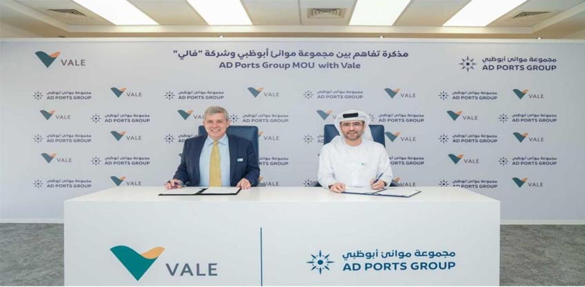AD Ports And Brazil's Vale To Develop Mega Hub For Steel Industry In Abu Dhabi